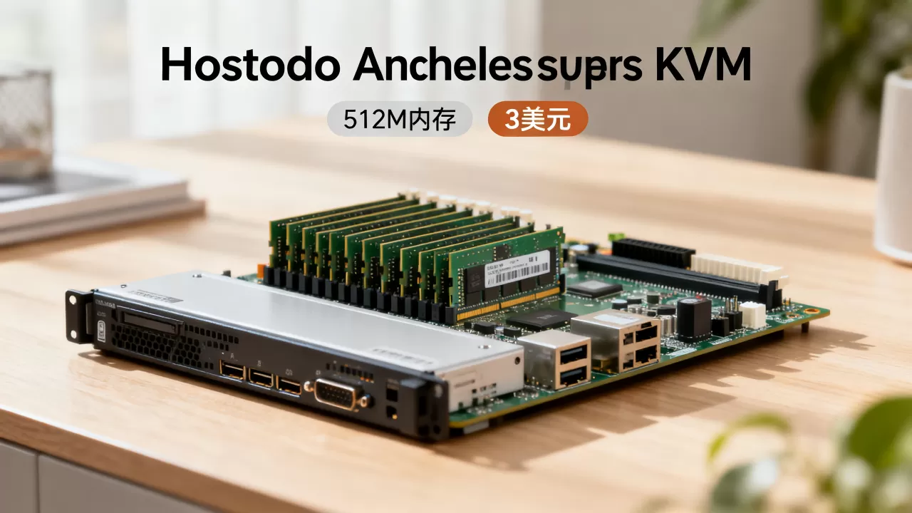 Hostodo洛杉矶KVM3美元值吗,512M内存够用吗 Hostodo洛杉矶KVM3美元值吗,512M内存够用吗