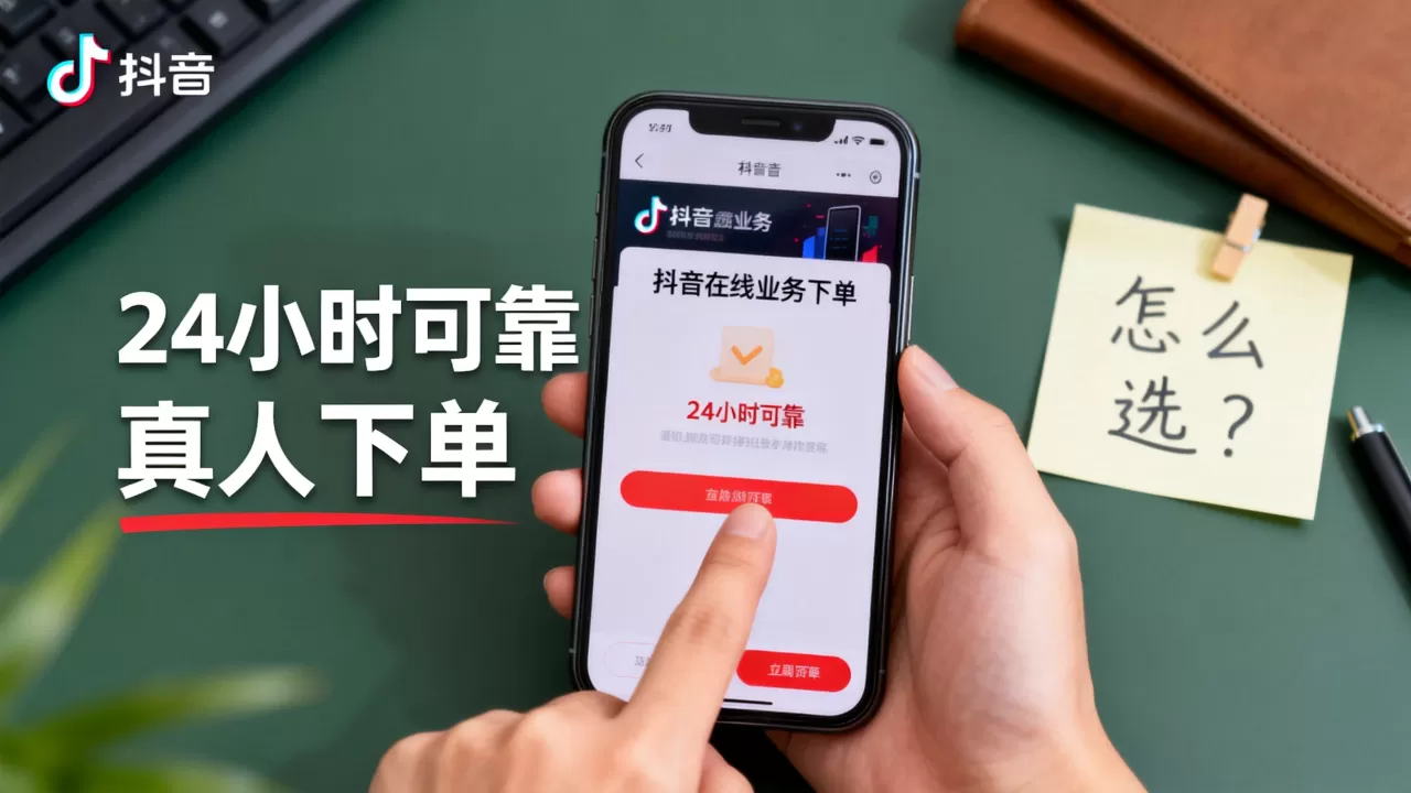 抖音在线业务真人下单24小时可靠吗,怎么选? 抖音在线业务真人下单24小时可靠吗,怎么选?