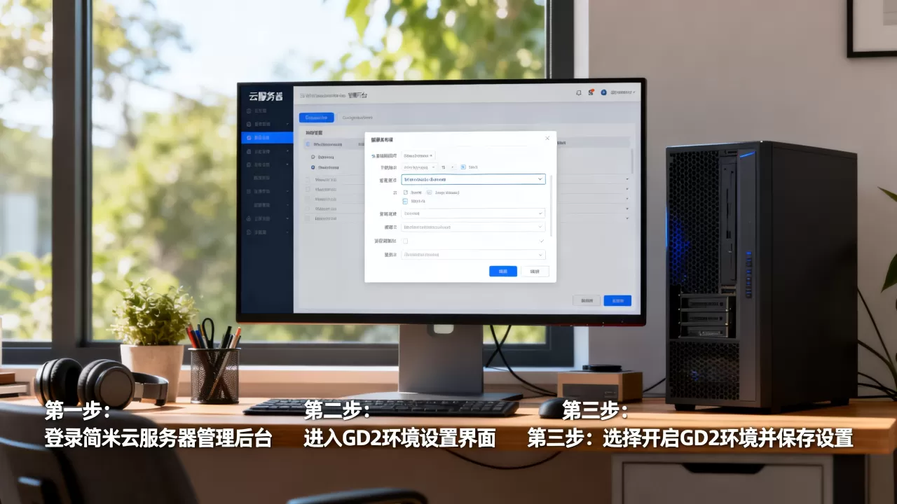 简米云服务器GD2环境怎么开启,操作步骤有哪些? 简米云服务器GD2环境怎么开启,操作步骤有哪些?