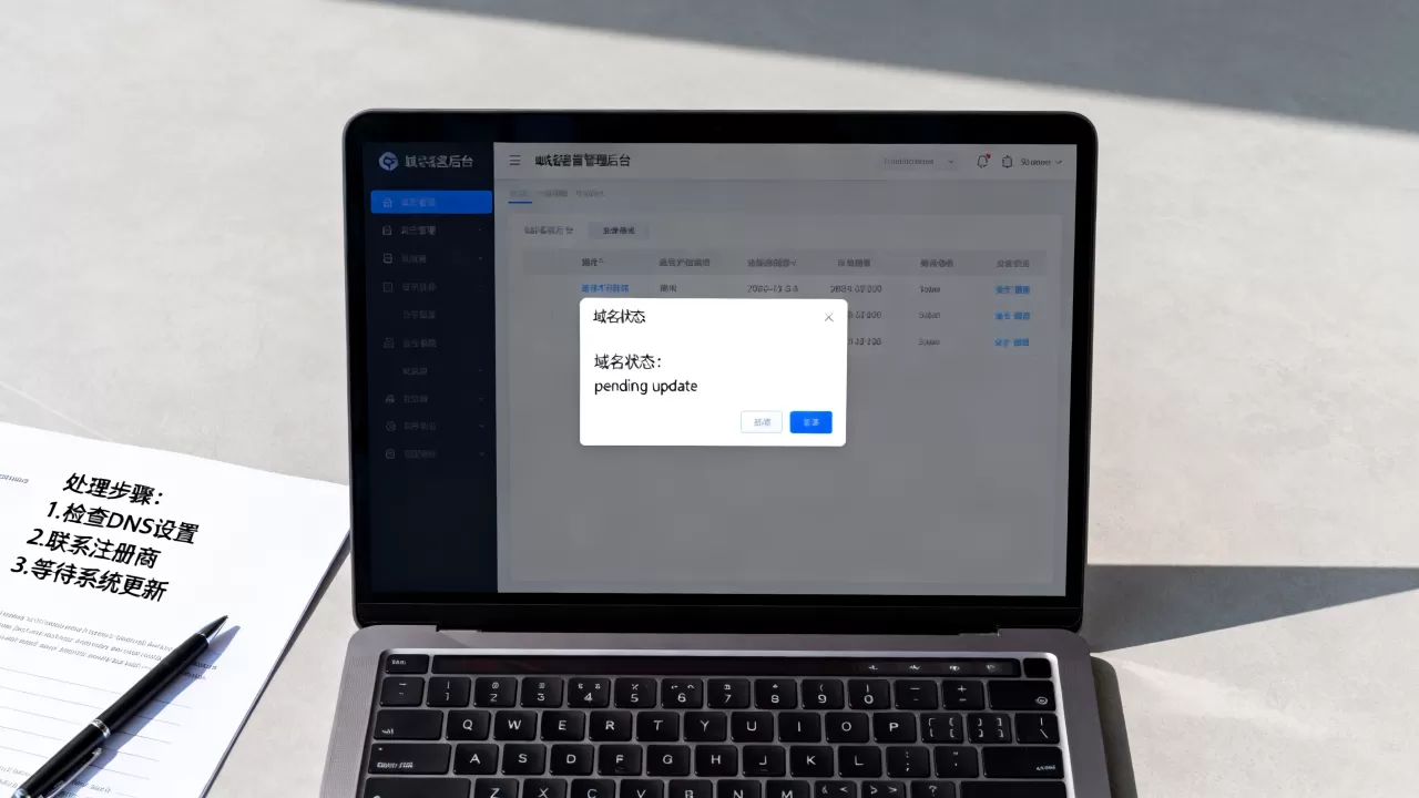 域名pending update怎么处理,一般多久恢复? 域名pending update怎么处理,一般多久恢复?