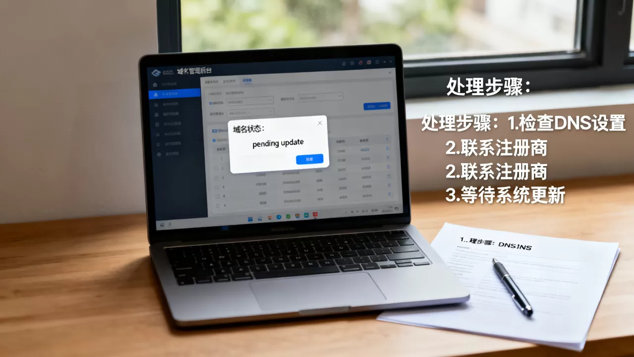 域名pending update怎么处理,一般多久恢复? 域名pending update怎么处理,一般多久恢复?