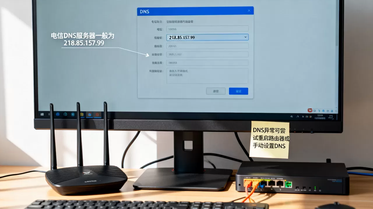 电信dns服务器一般是多少?,电信dns异常怎么办 电信dns服务器一般是多少?,电信dns异常怎么办