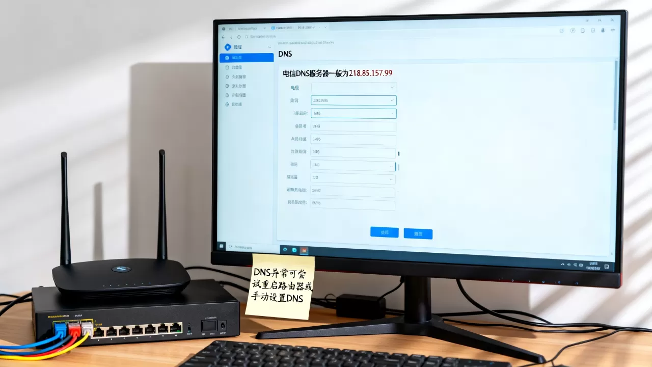 电信dns服务器一般是多少?,电信dns异常怎么办 电信dns服务器一般是多少?,电信dns异常怎么办