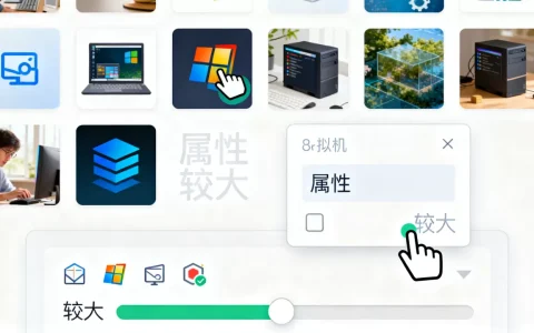 虚拟机图标大小怎么调，虚拟机桌面图标太小如何放大？