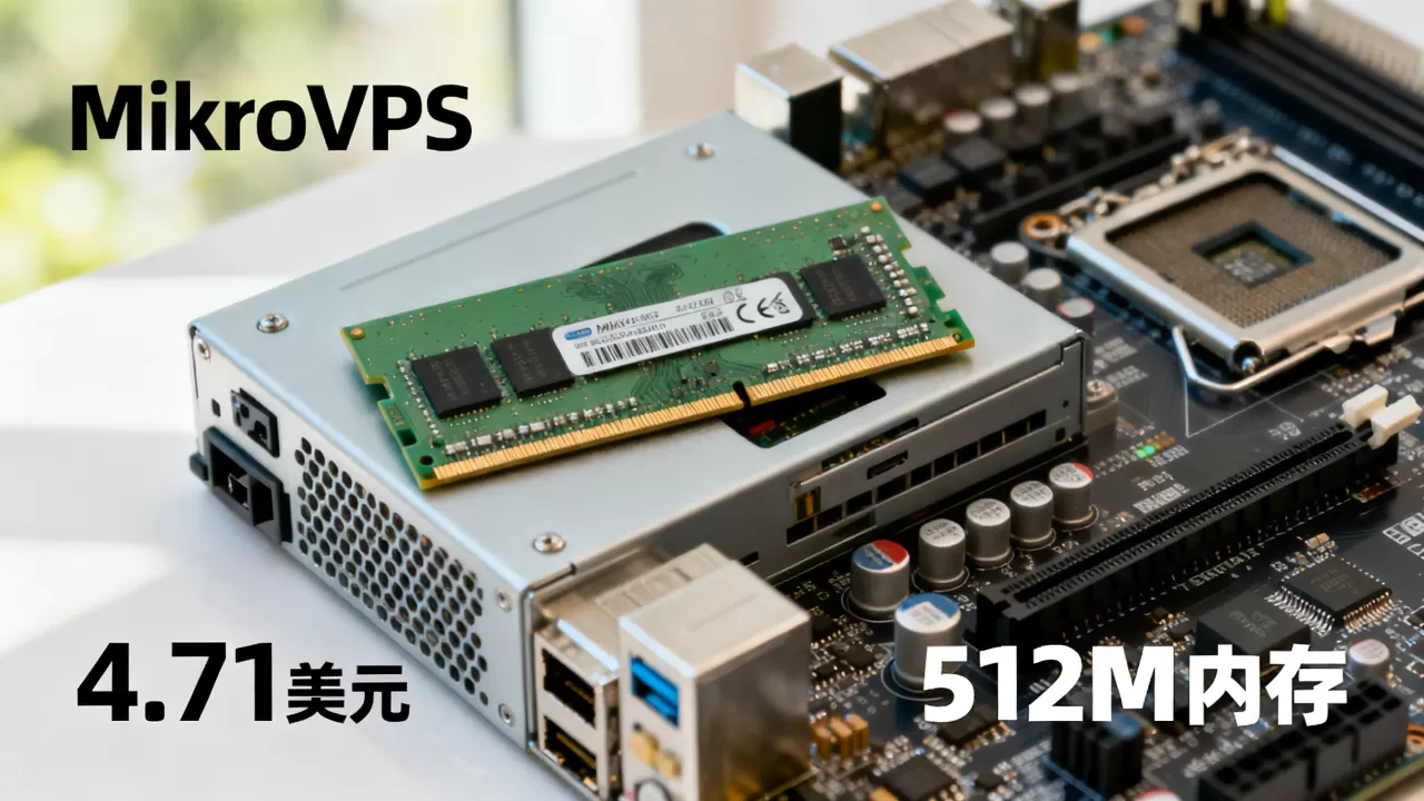 MikroVPS 4.71美元512M内存如何,性价比高吗? MikroVPS 4.71美元512M内存如何,性价比高吗?