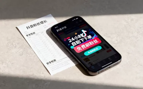 抖音24小时自助下单免费业务是真的吗，抖音免费刷粉丝安全吗