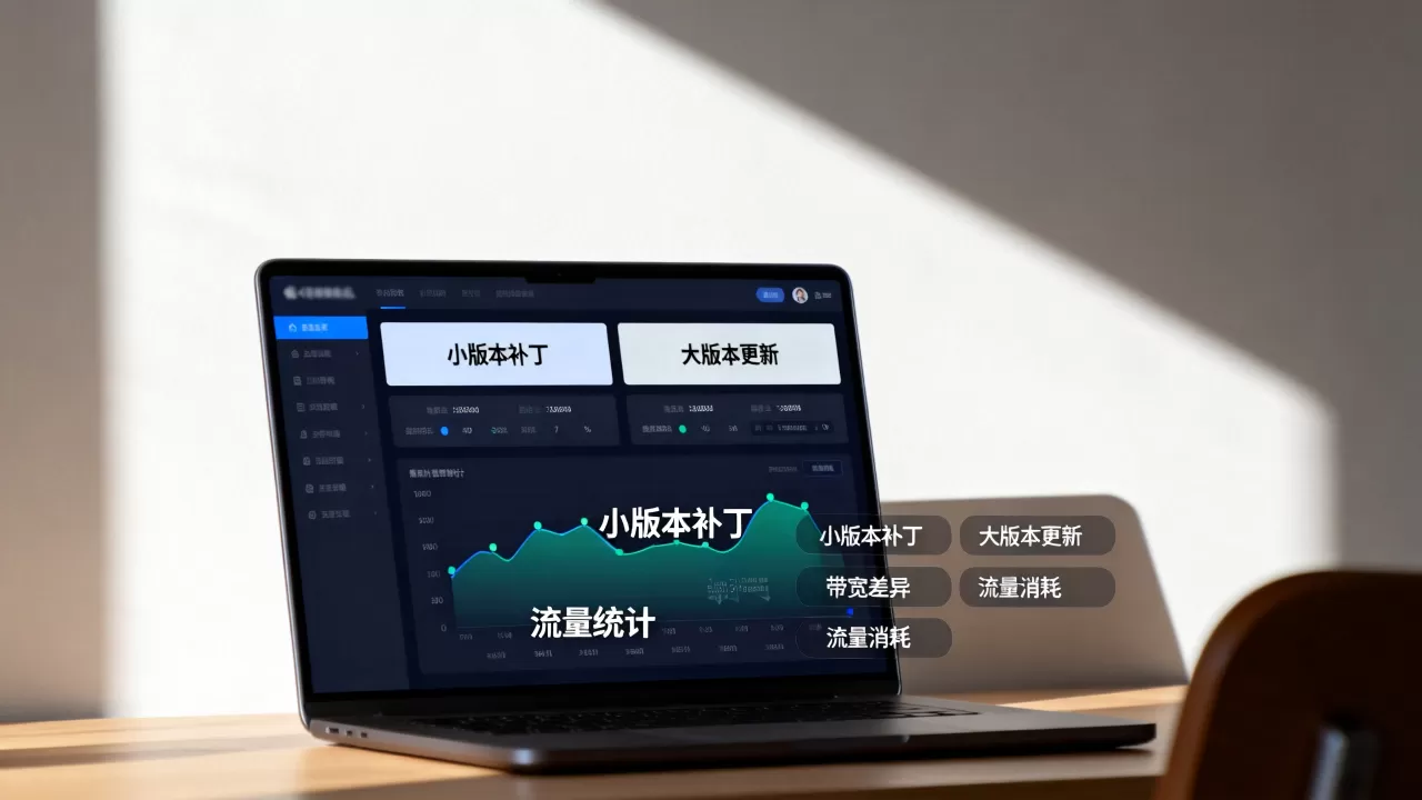 小版本补丁和大版本更新带宽为什么不同,哪个更费流量? 小版本补丁和大版本更新带宽为什么不同,哪个更费流量?
