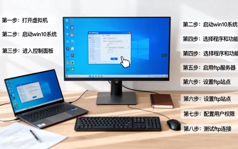 虚拟机中win10怎么搭建ftp服务器，具体步骤是什么