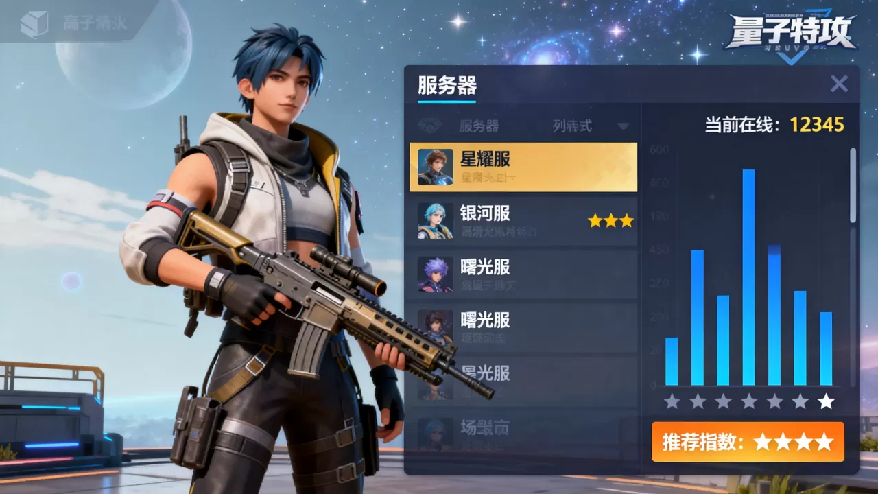 量子特攻到底有哪些服务器可选,哪个区的人最多 量子特攻到底有哪些服务器可选,哪个区的人最多