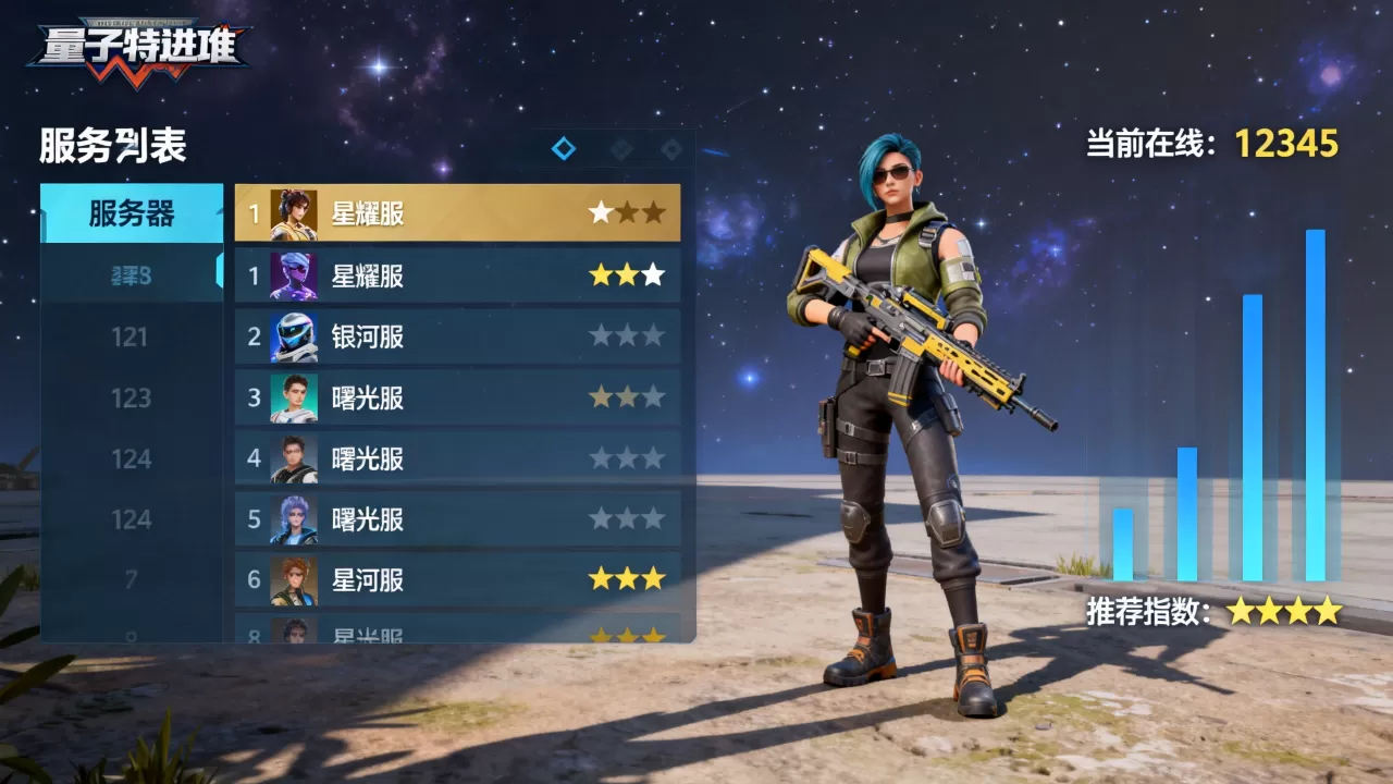 量子特攻到底有哪些服务器可选,哪个区的人最多 量子特攻到底有哪些服务器可选,哪个区的人最多