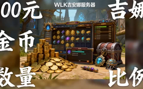 WLK吉安娜服务器一百块能买多少金，金币比例是多少？