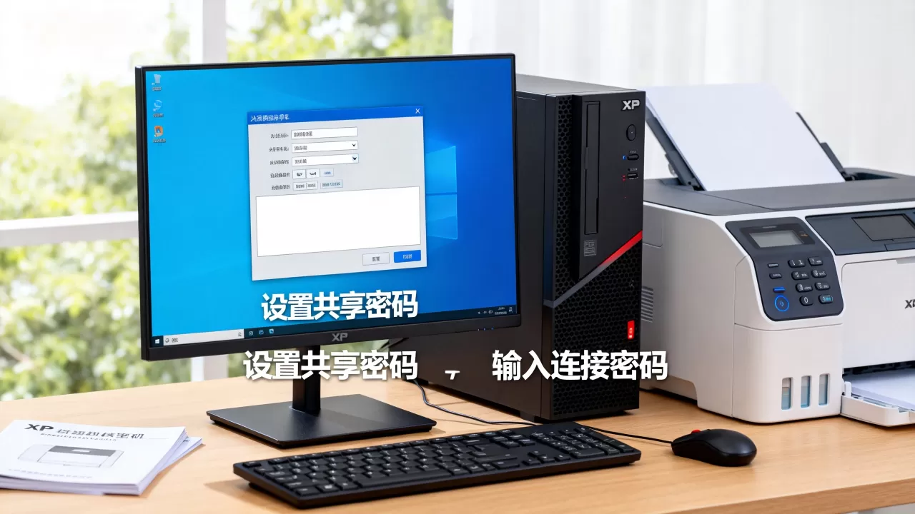 XP服务器共享打印机密码怎么设置,连接时提示密码怎么办? XP服务器共享打印机密码怎么设置,连接时提示密码怎么办?