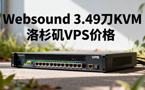 Websound 3.49刀KVM咋样，洛杉矶VPS价格多少？