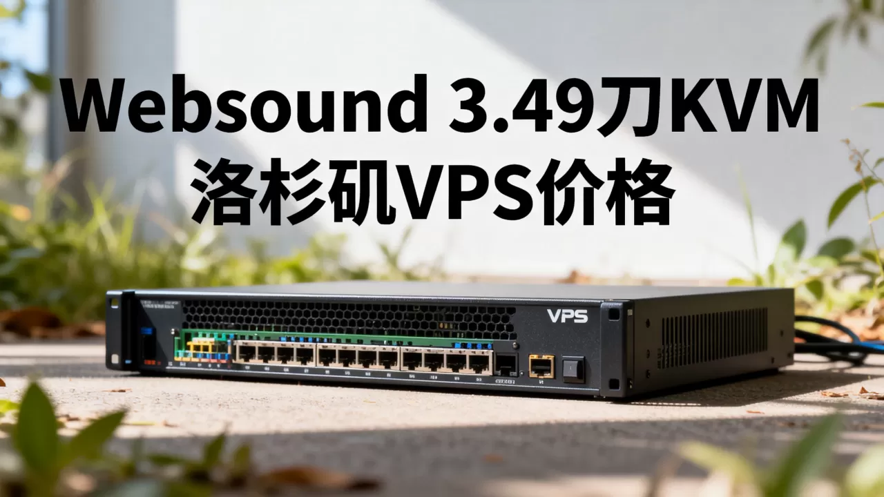 Websound 3.49刀KVM咋样,洛杉矶VPS价格多少? Websound 3.49刀KVM咋样,洛杉矶VPS价格多少?