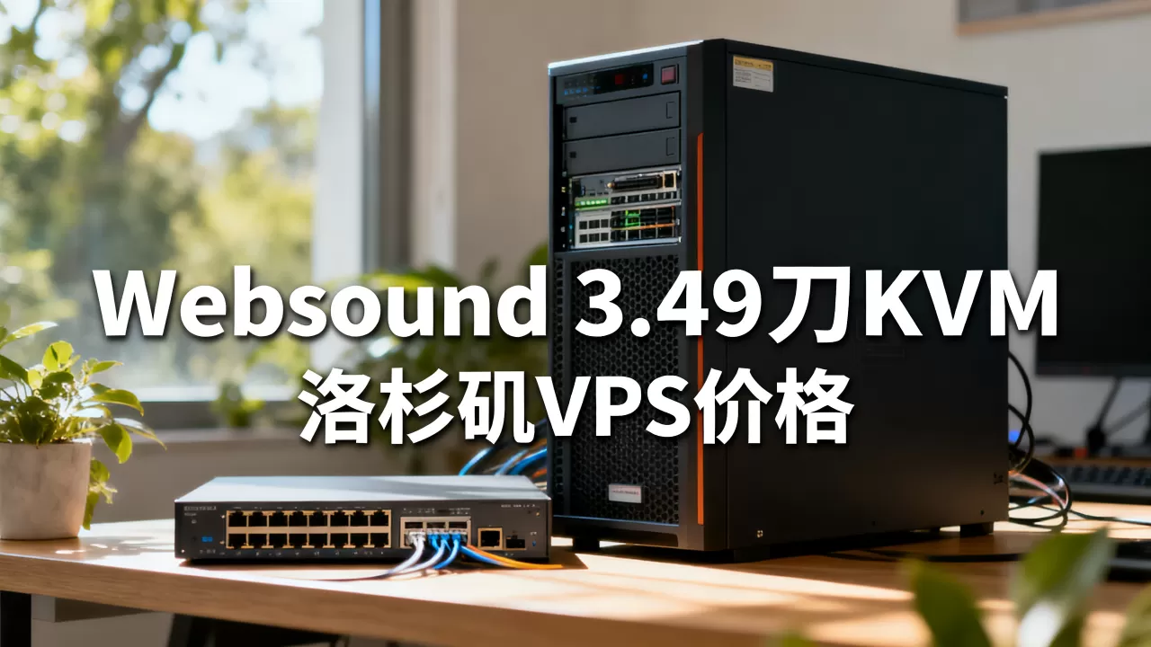 Websound 3.49刀KVM咋样,洛杉矶VPS价格多少? Websound 3.49刀KVM咋样,洛杉矶VPS价格多少?