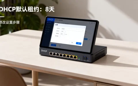 DHCP服务器默认租约到底是多少天，如何修改设置？