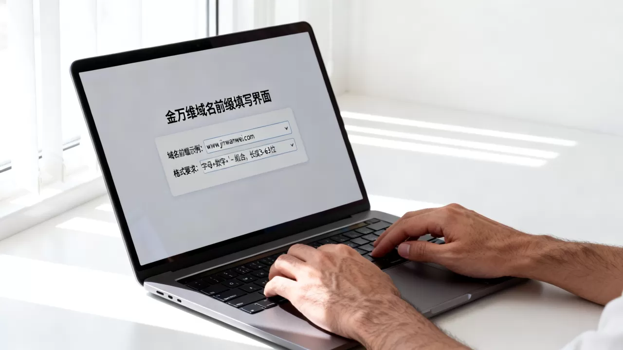 金万维域名前缀具体怎么填写,有什么格式要求? 金万维域名前缀具体怎么填写,有什么格式要求?