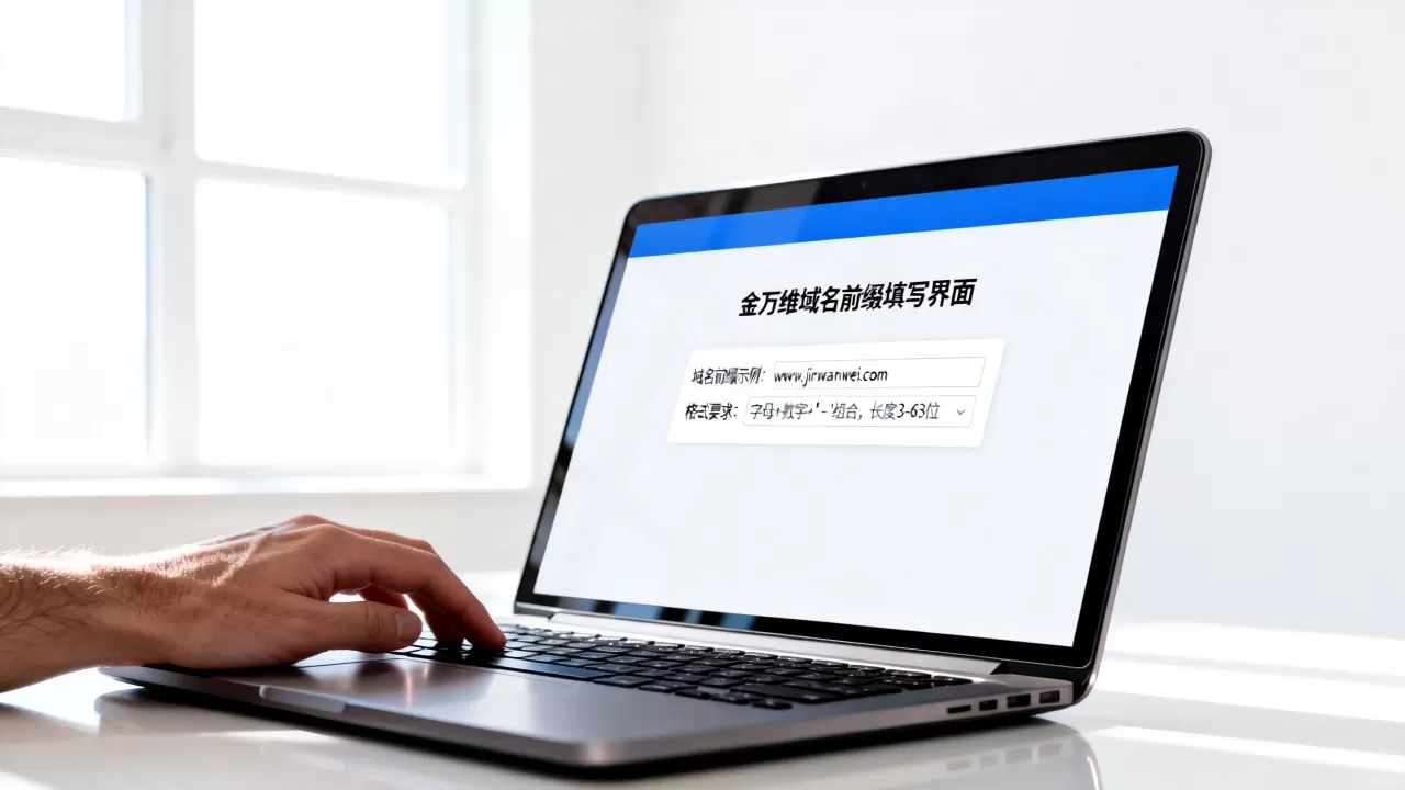 金万维域名前缀具体怎么填写,有什么格式要求? 金万维域名前缀具体怎么填写,有什么格式要求?