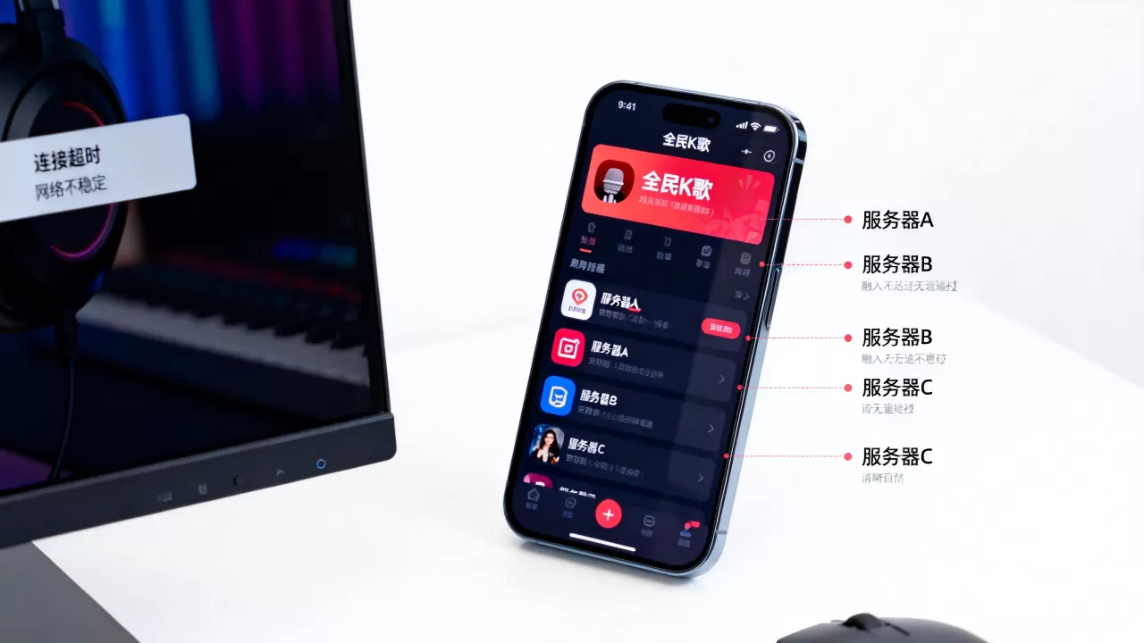 全民K歌有哪些服务器,为什么连接不上? 全民K歌有哪些服务器,为什么连接不上?