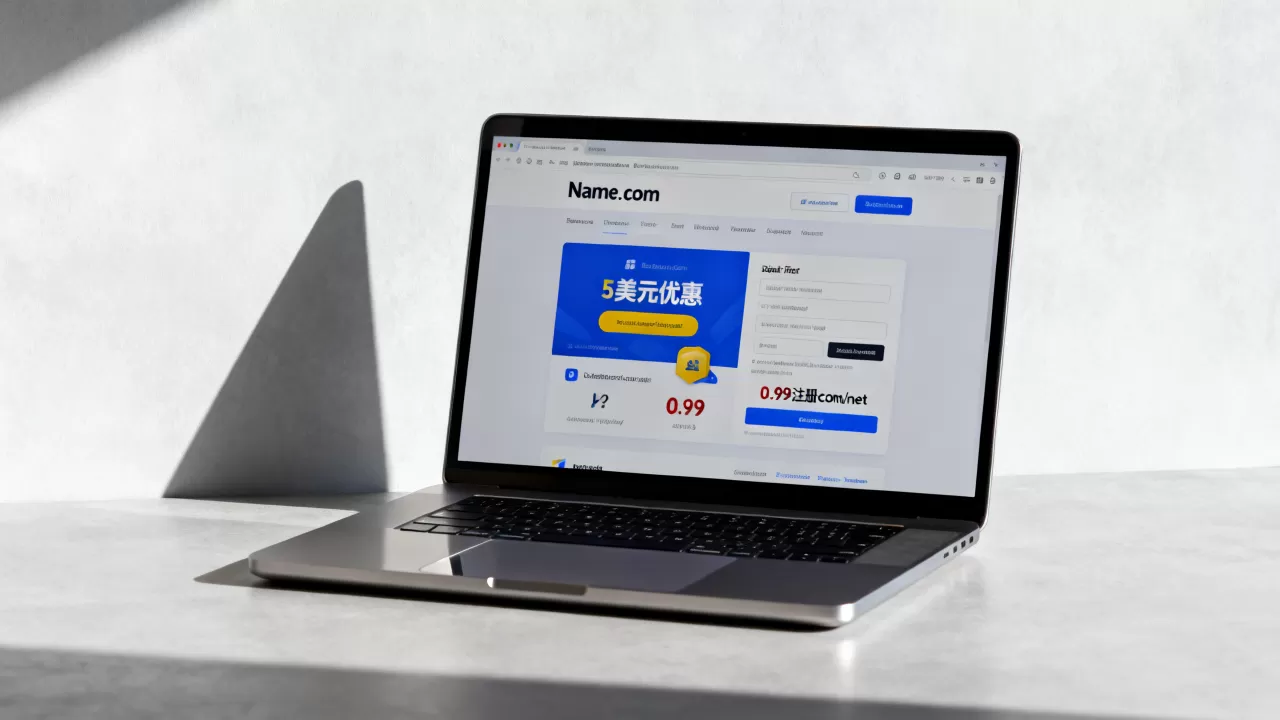 Name.com送5美元吗,0.99注册com/net咋弄? Name.com送5美元吗,0.99注册com/net咋弄?