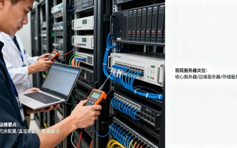 医院服务器有哪些类型，运维要点是什么？