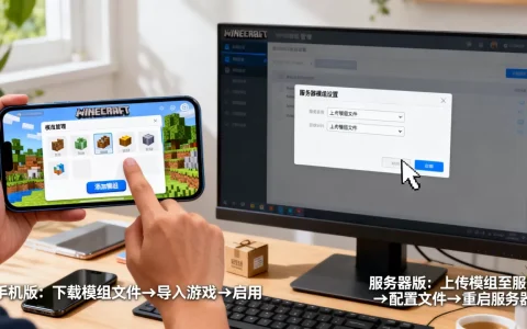 我的世界中国版服务器怎么添加模组，我的世界手机版怎么装模组