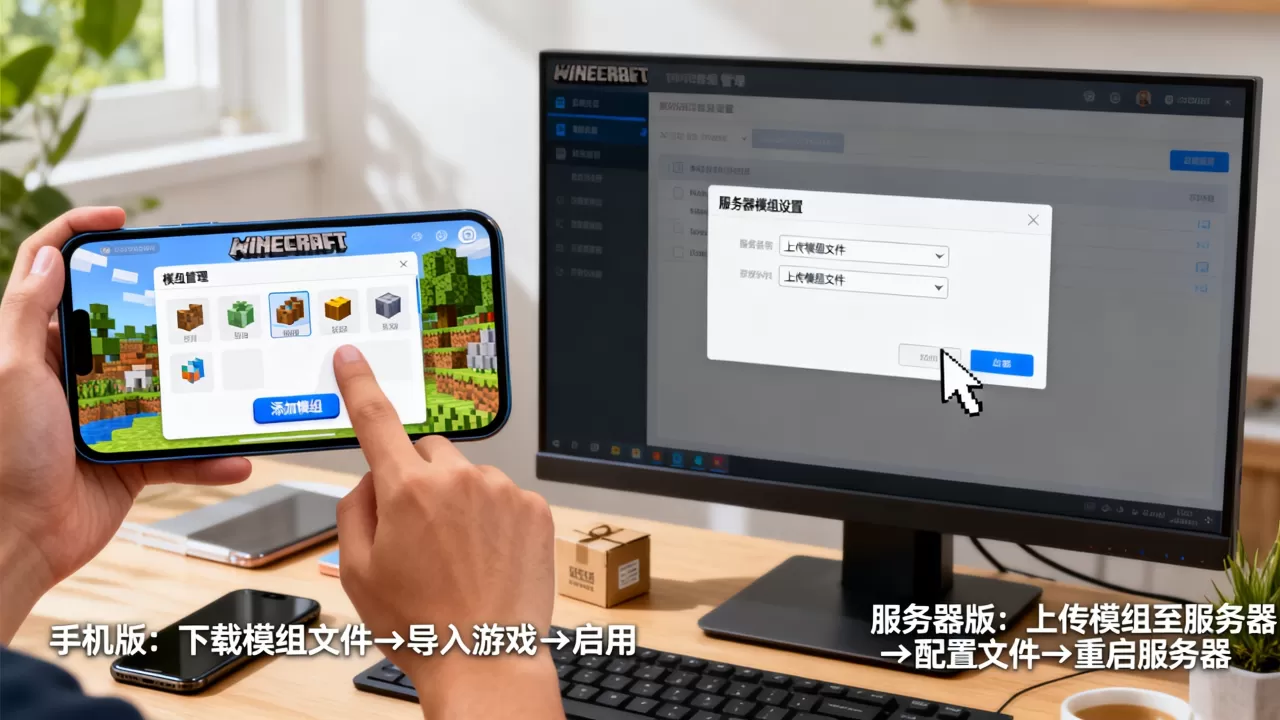 我的世界中国版服务器怎么添加模组,我的世界手机版怎么装模组 我的世界中国版服务器怎么添加模组,我的世界手机版怎么装模组