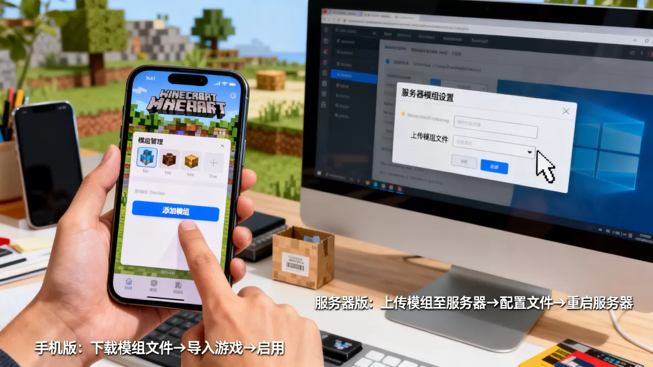 我的世界中国版服务器怎么添加模组,我的世界手机版怎么装模组 我的世界中国版服务器怎么添加模组,我的世界手机版怎么装模组