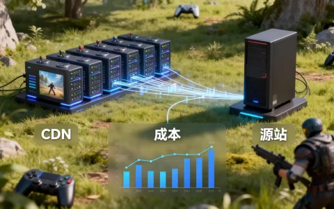 游戏素材分发选CDN还是源站，哪个更省钱？