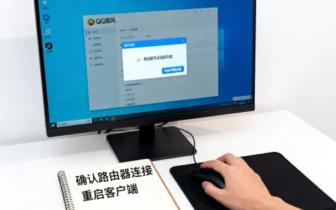 QQ旋风为什么登陆离线服务器失败，怎么解决？