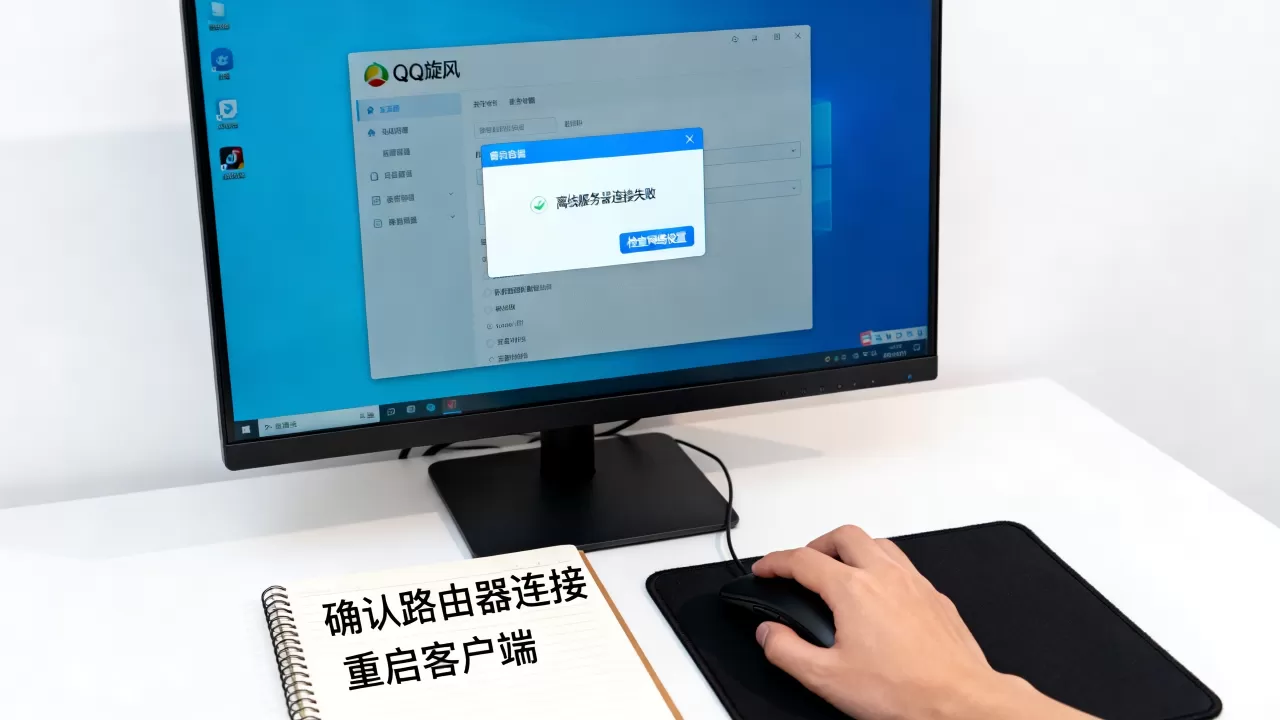 QQ旋风为什么登陆离线服务器失败,怎么解决? QQ旋风为什么登陆离线服务器失败,怎么解决?