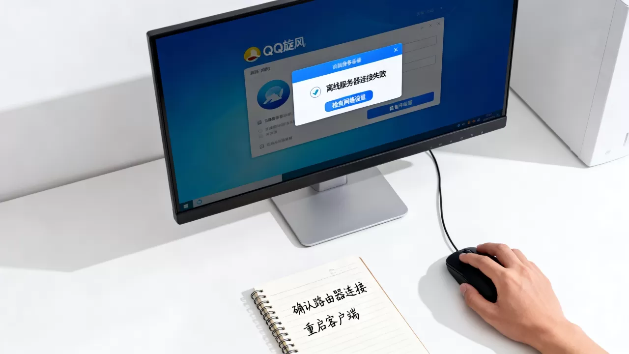 QQ旋风为什么登陆离线服务器失败,怎么解决? QQ旋风为什么登陆离线服务器失败,怎么解决?