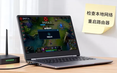 为什么dota2一直协调服务器，网络延迟高怎么解决