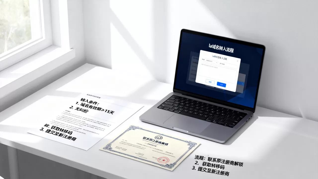la域名怎么转入,需要什么条件和流程 la域名怎么转入,需要什么条件和流程