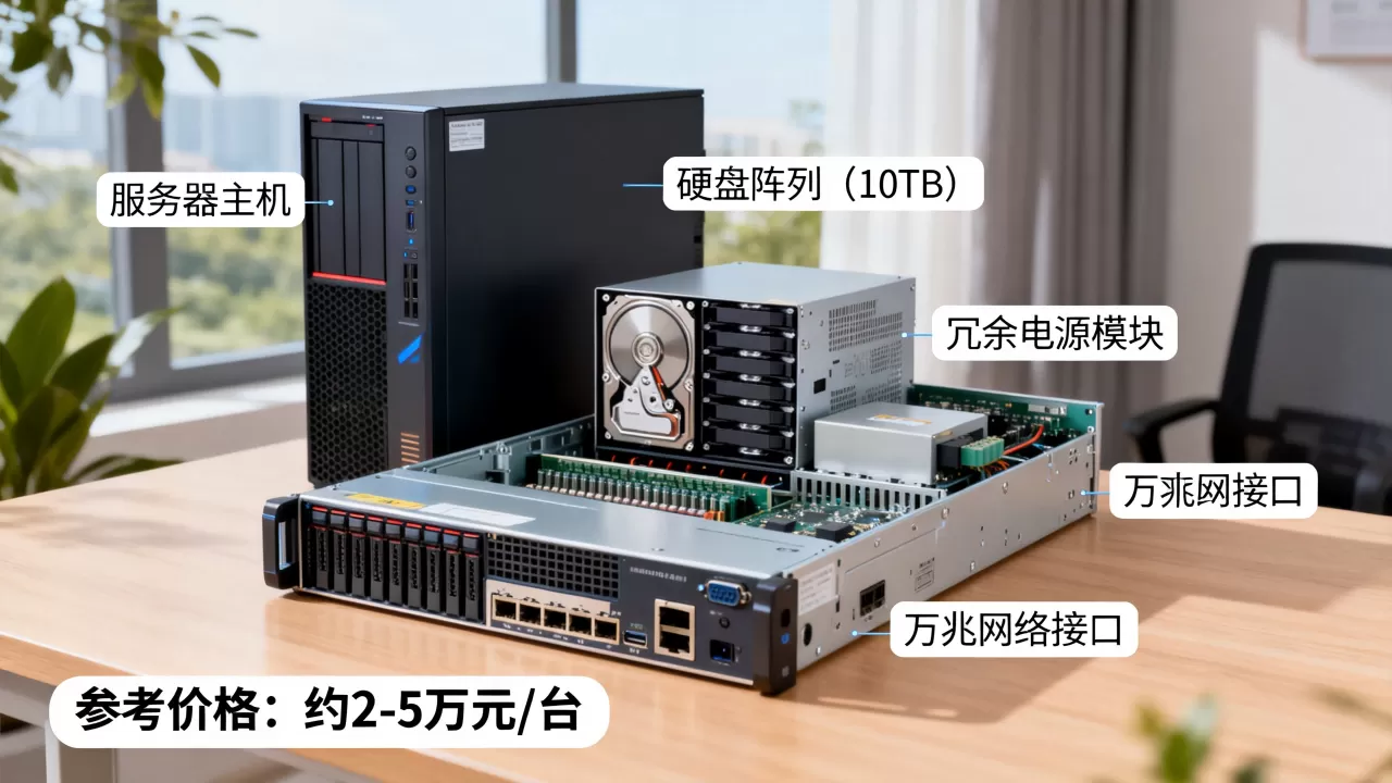服务器主要有哪些设备组成,多少钱一台合适? 服务器主要有哪些设备组成,多少钱一台合适?