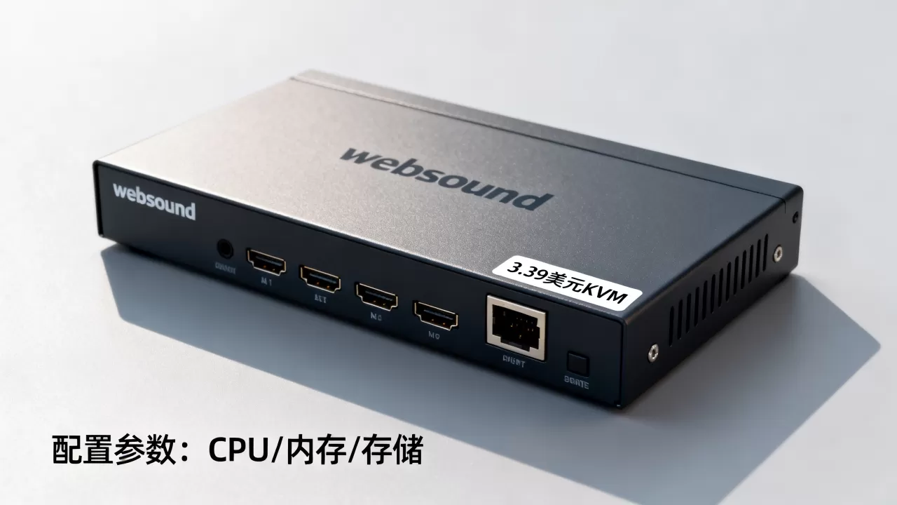websound 3.39美元KVM配置怎么样,值得买吗? websound 3.39美元KVM配置怎么样,值得买吗?