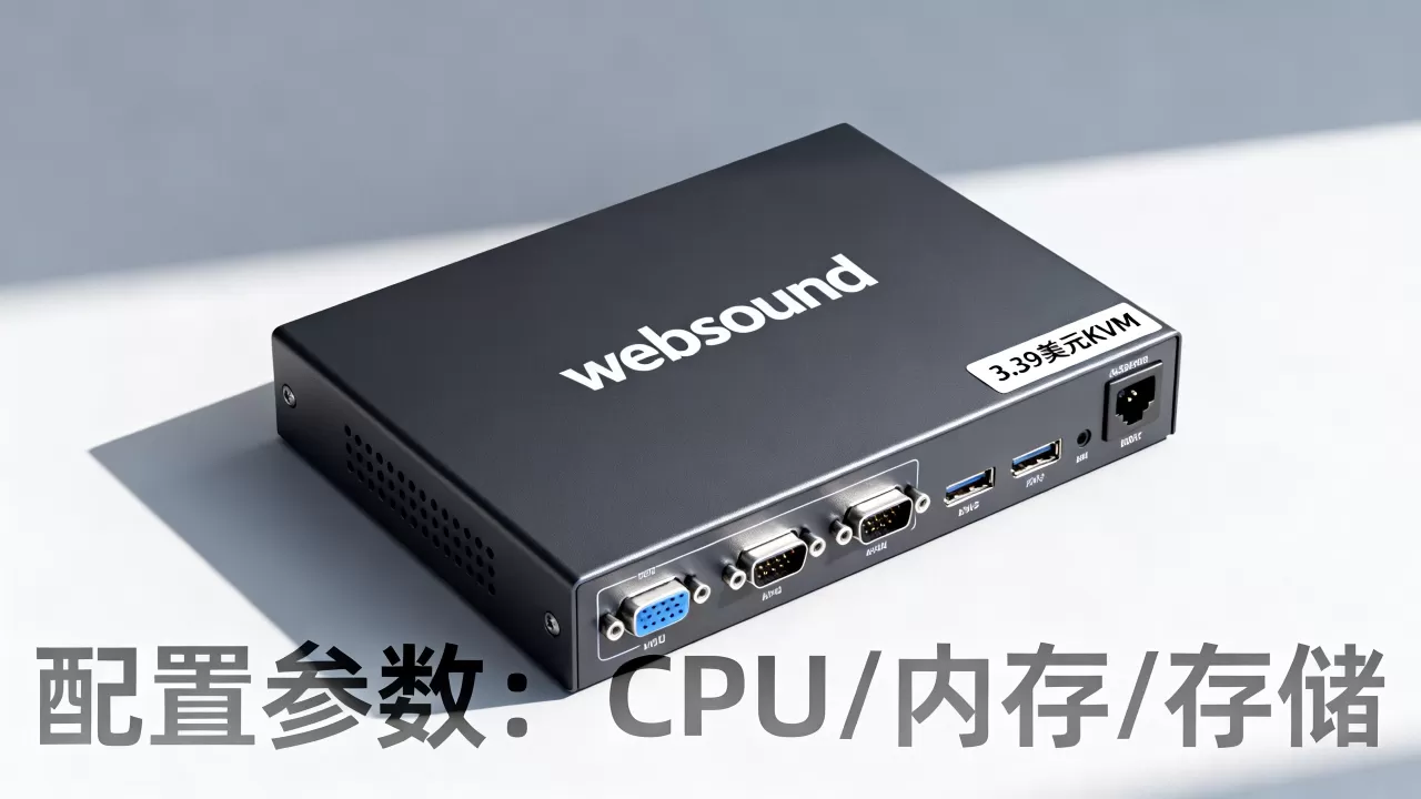 websound 3.39美元KVM配置怎么样,值得买吗? websound 3.39美元KVM配置怎么样,值得买吗?