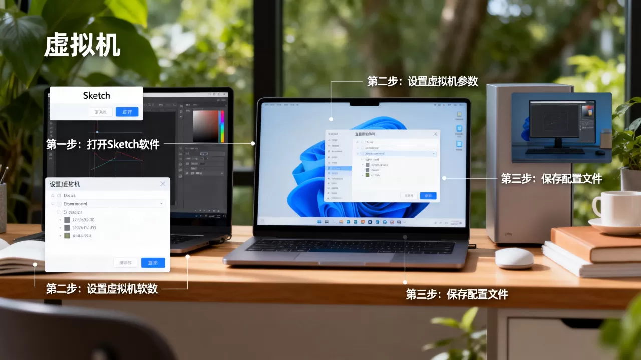 虚拟机sketch怎么配置?,具体操作步骤是什么? 虚拟机sketch怎么配置?,具体操作步骤是什么?