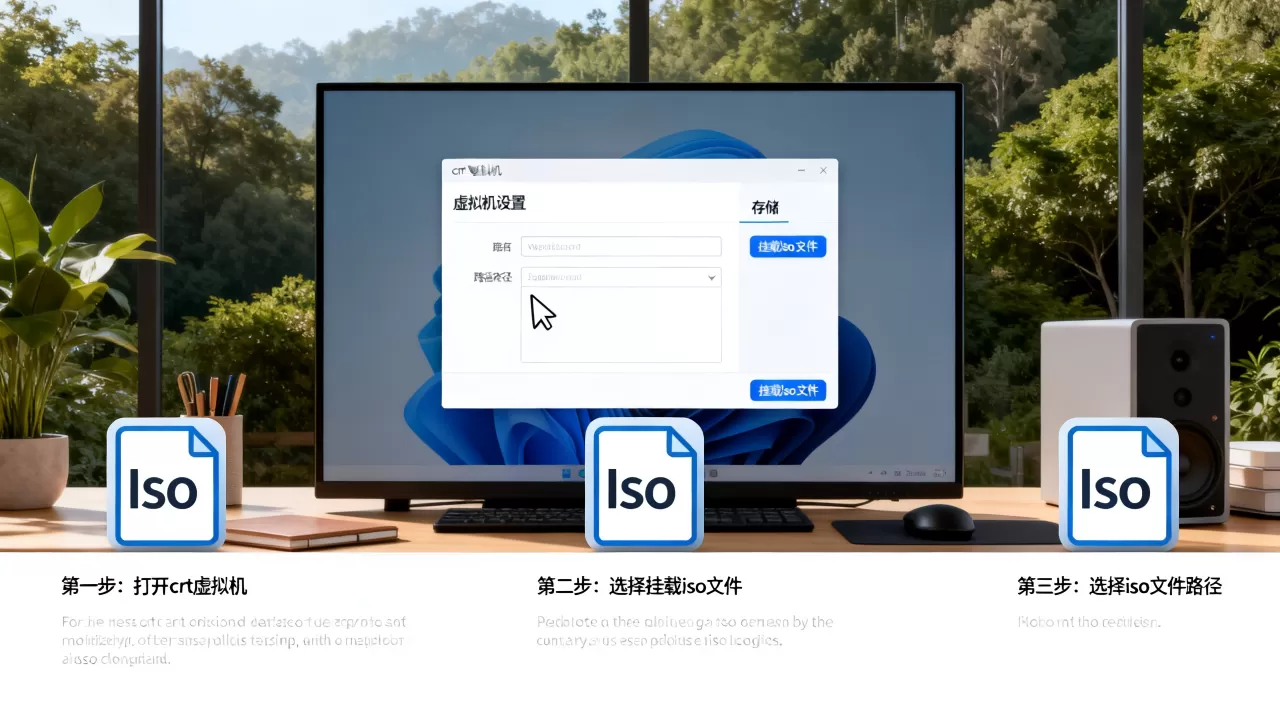 crt虚拟机挂载怎么操作,虚拟机挂载iso文件详细教程 crt虚拟机挂载怎么操作,虚拟机挂载iso文件详细教程