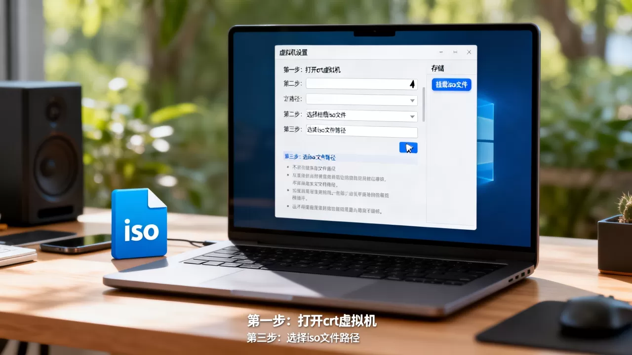 crt虚拟机挂载怎么操作,虚拟机挂载iso文件详细教程 crt虚拟机挂载怎么操作,虚拟机挂载iso文件详细教程
