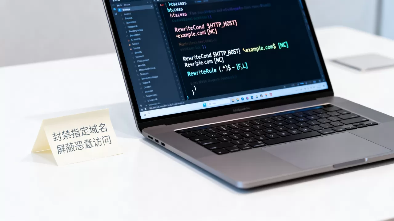 htaccess怎么封禁指定域名,网站如何屏蔽恶意域名访问 htaccess怎么封禁指定域名,网站如何屏蔽恶意域名访问