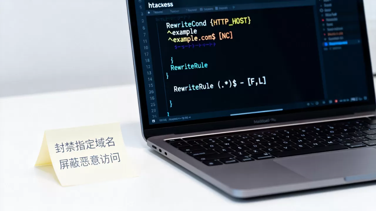htaccess怎么封禁指定域名,网站如何屏蔽恶意域名访问 htaccess怎么封禁指定域名,网站如何屏蔽恶意域名访问