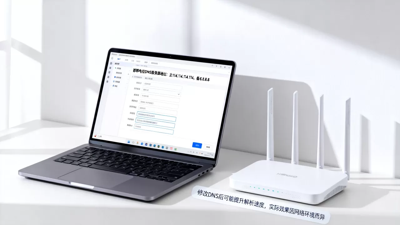 邯郸电信DNS服务器地址是多少,修改后网速会变快吗 邯郸电信DNS服务器地址是多少,修改后网速会变快吗