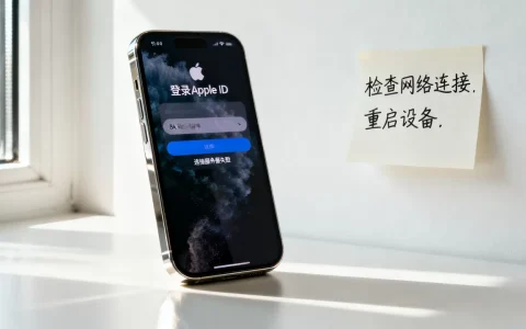 苹果登录id时总是连接服务器失败是什么原因，怎么办？
