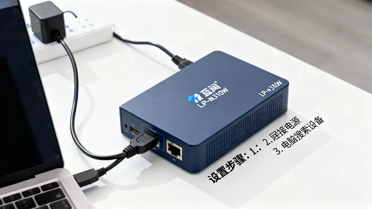 蓝阔lp-n310w打印服务器如何设置,连接电脑失败怎么办? 蓝阔lp-n310w打印服务器如何设置,连接电脑失败怎么办?