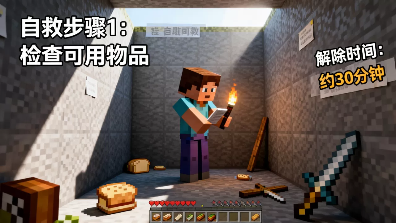 我的世界EC服务器进小黑屋怎么自救,多久能解除 我的世界EC服务器进小黑屋怎么自救,多久能解除