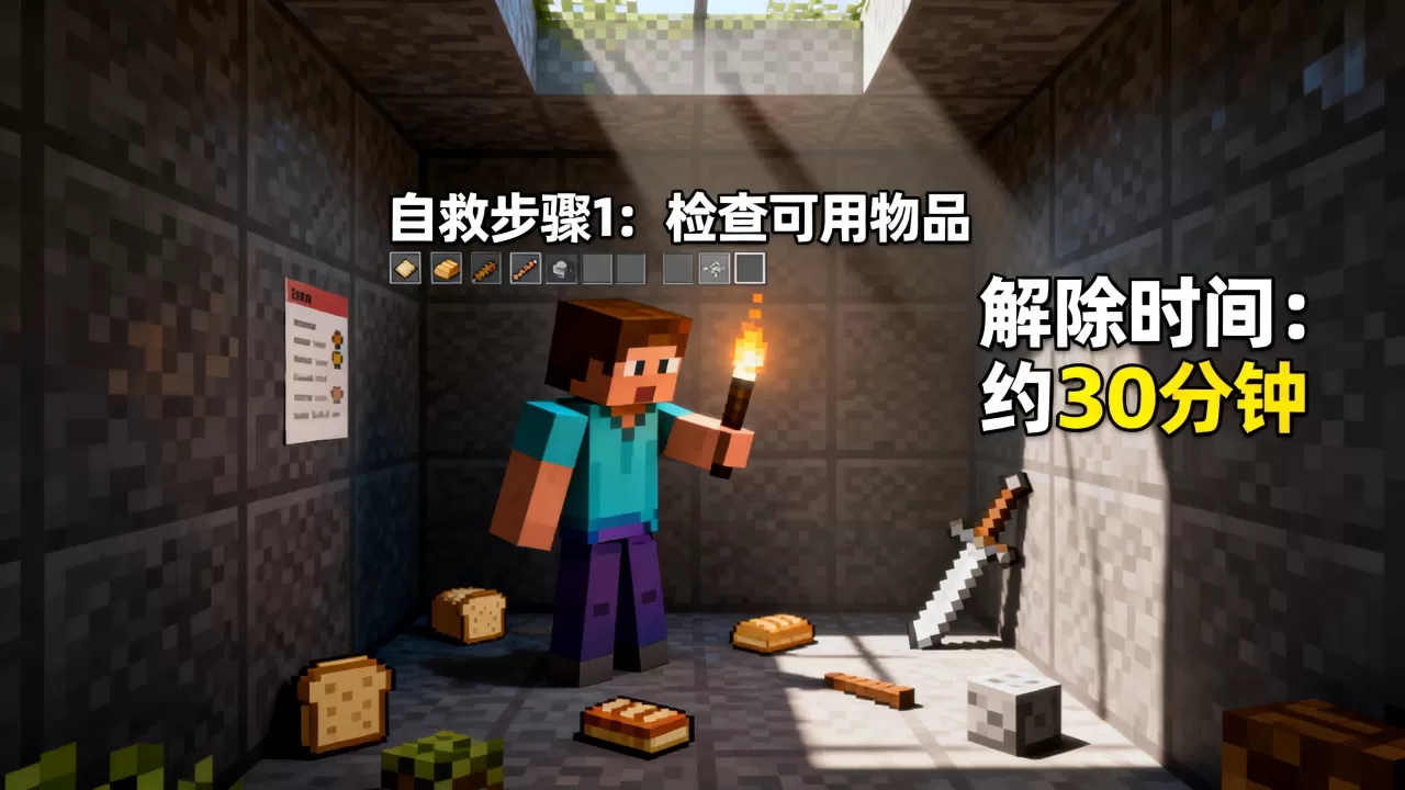 我的世界EC服务器进小黑屋怎么自救,多久能解除 我的世界EC服务器进小黑屋怎么自救,多久能解除