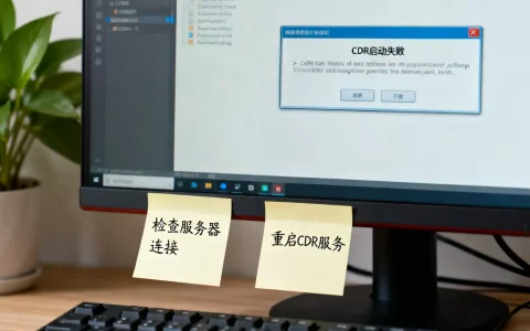 CDR启动服务器应用程序为何失败，cdr启动失败怎么解决？