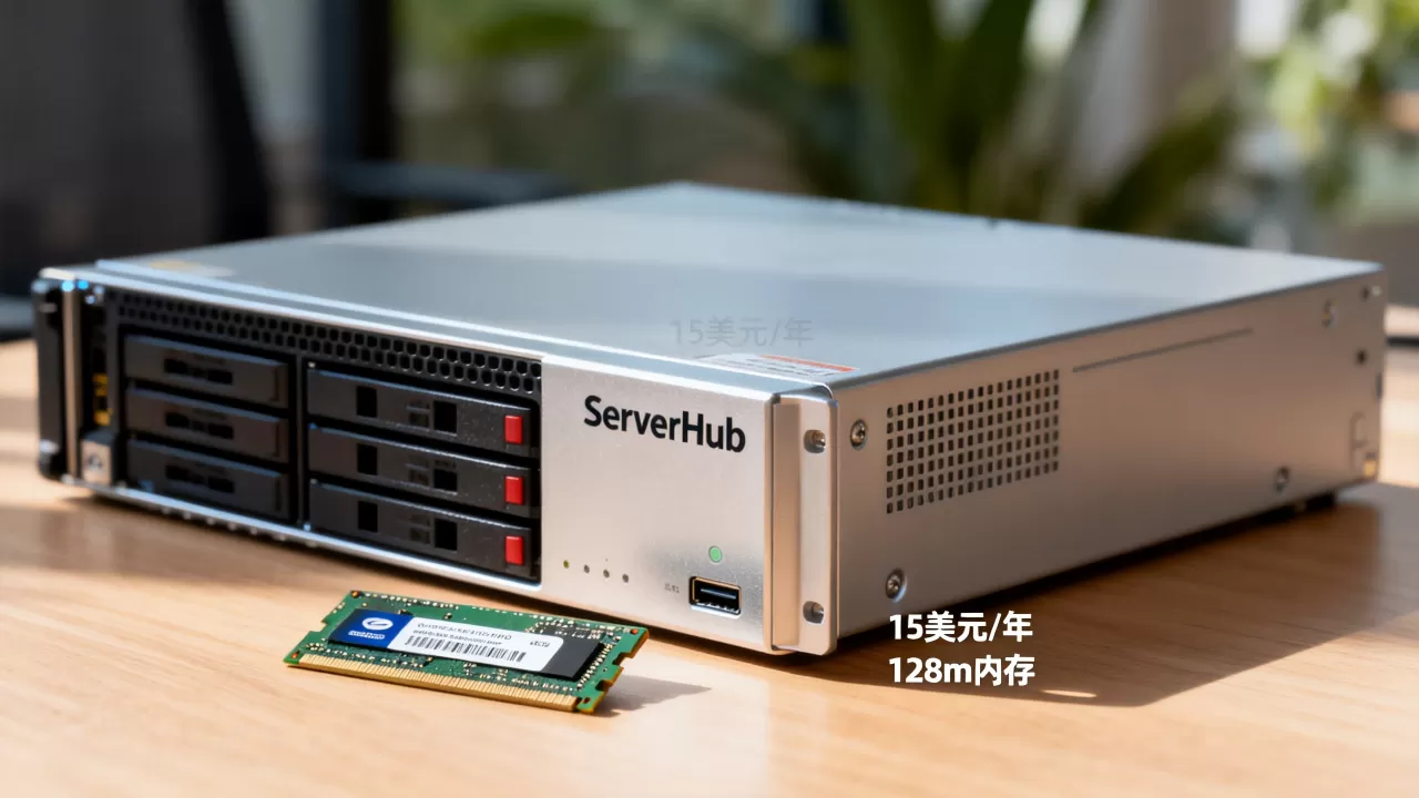 15美元/年的ServerHub值得买吗,128m内存够用吗 15美元/年的ServerHub值得买吗,128m内存够用吗