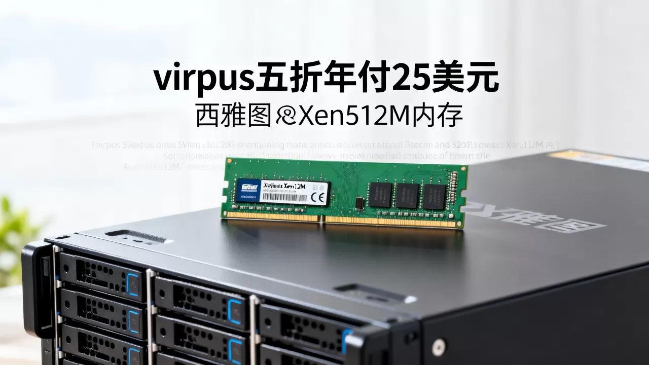 virpus五折年付25美元值不值得买,西雅图Xen512M内存怎么样 virpus五折年付25美元值不值得买,西雅图Xen512M内存怎么样
